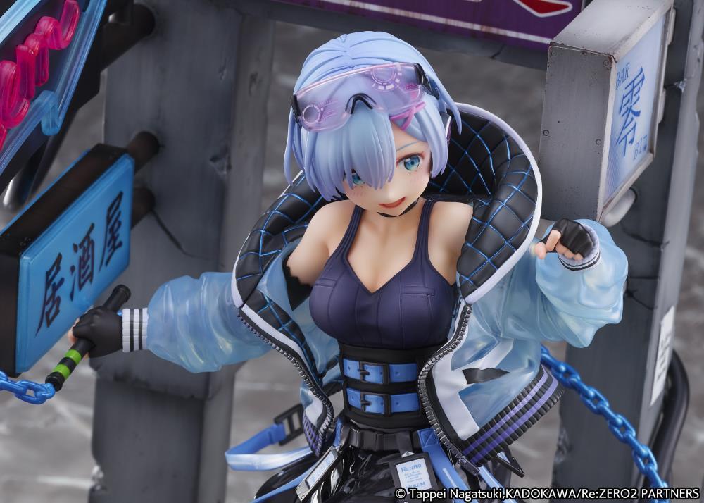 Re Zero Starting Life in Another World Rem (Neon City Ver.) 1/7 Scale Shibuya Scramble Figure