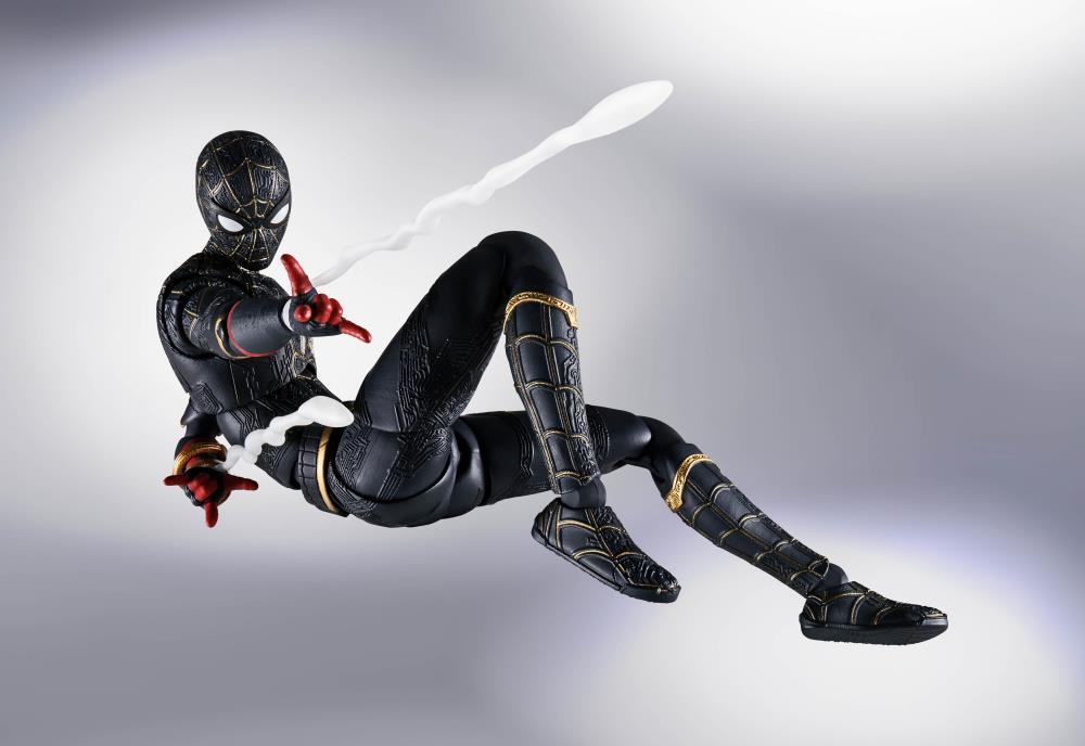 Spider-Man No Way Home S.H.Figuarts Spider-Man (Black & Gold Suit)