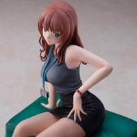 Doushima Illustration Hokuro no Ooi Senpai OL-san Figure
