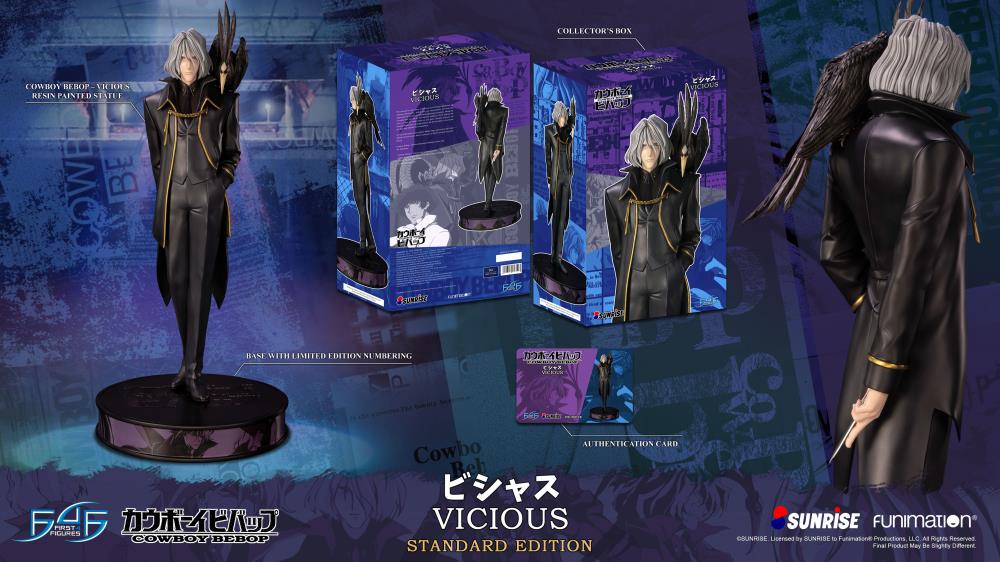Cowboy Bebop Vicious 1/4 Scale Limited Edition Statue
