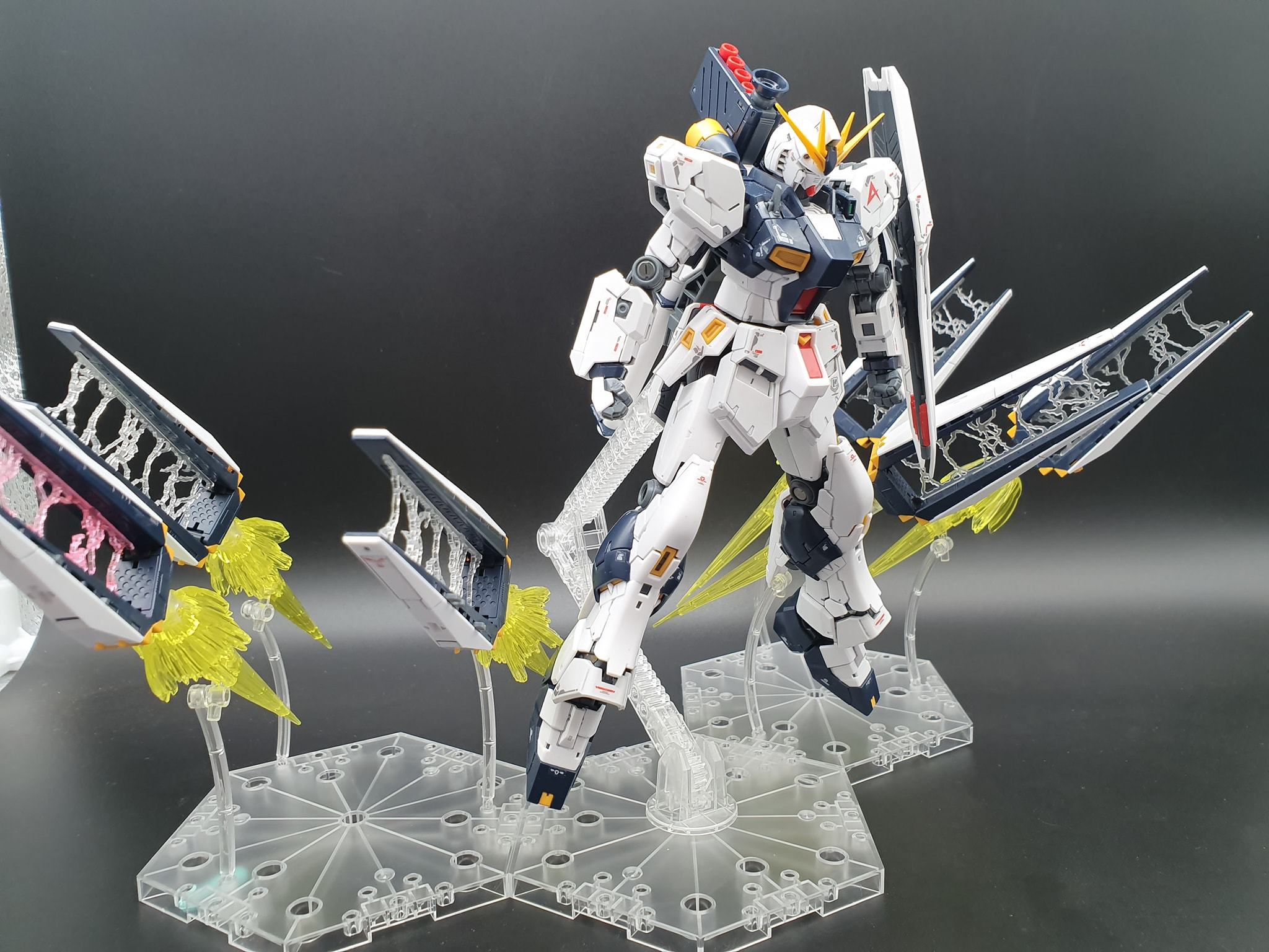 Pla+ X Ebasenet MG 1/100 Nu Funnel Effect Parts 001