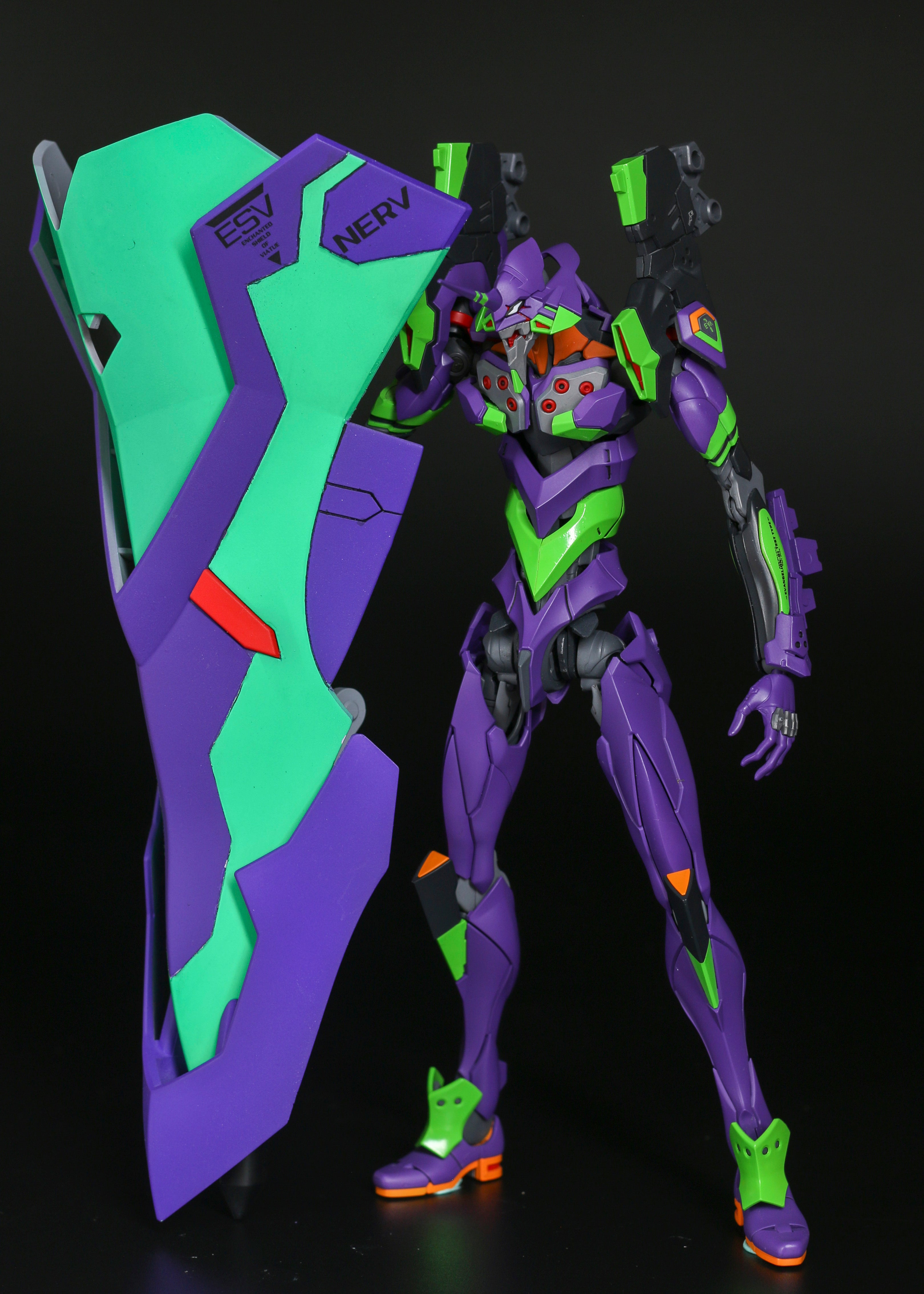 Effect Wings RG Eva Shield and Gatling Gun