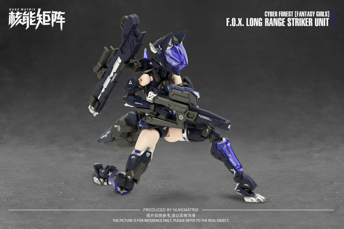 Cyber Forest Fantasy Girls F.O.X. Long Range Striker Unit Model Kit