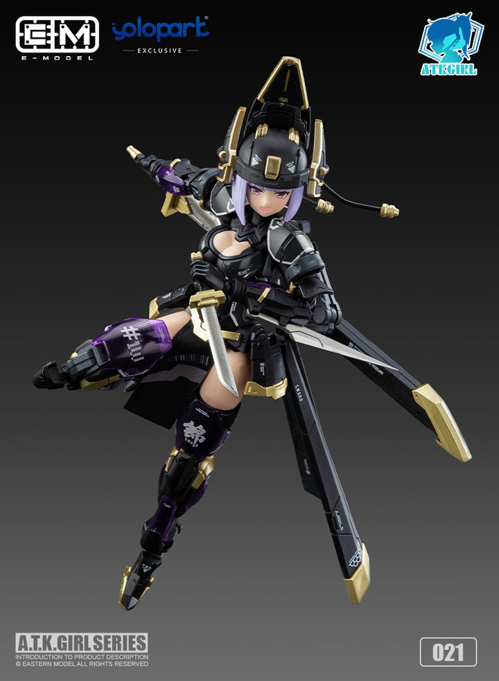 [Overseas Ver] A.T.K. Girl Brocade-Clad Elite Guard (Jinyi Wei JW-021) 1/12 Scale Model Kit