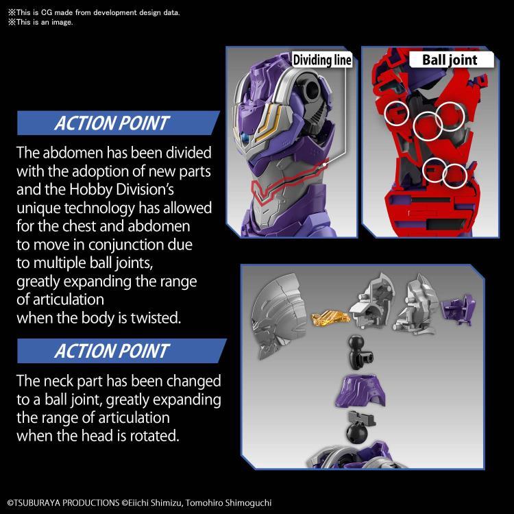 Ultraman Be Ultra Figure-rise Standard Ultraman Suit Tiga Sky Type (Action) Model Kit
