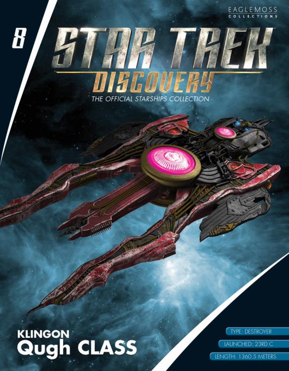 Star Trek: Discovery Collection #8 Klingon Qugh Class Ship