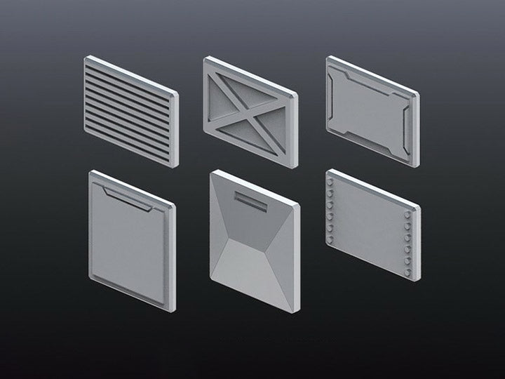 Builders Parts HD 1/144 MS Panel 01 - USA Gundam Store