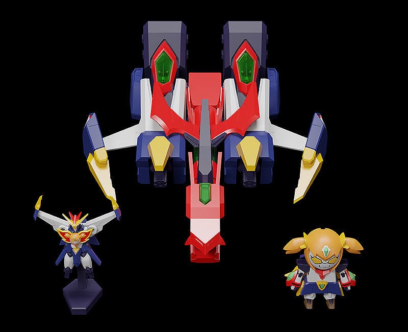 Pop Team Epic Moderoid Biggus McHugeGuy Combination Great Bari Bari Team Epic Model Kit