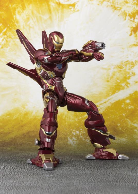 Avengers: Infinity War S.H.Figuarts Iron Man Mark L With Nano-Weapon Set