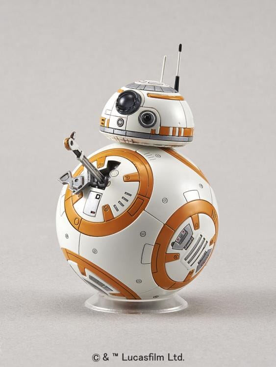 Star Wars The Force Awakens BB-8 & R2-D2 1/12 Scale Model Kit