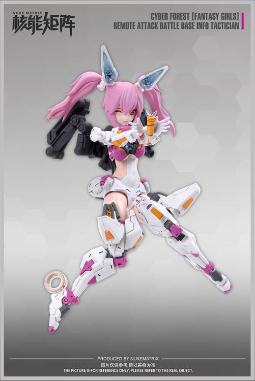 Cyber Forest Fantasy Girls Remote Attack Battle Base Info Tactician Model Kit