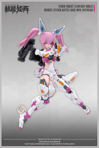 Cyber Forest Fantasy Girls Remote Attack Battle Base Info Tactician Model Kit
