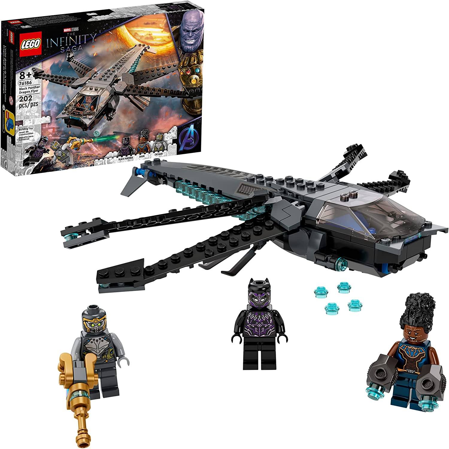 76186 Black Panther Dragon Flyer