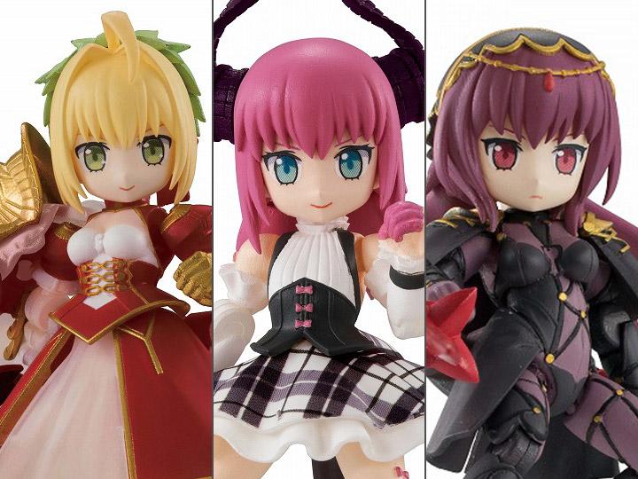 Fate/Grand Order Desktop Army Vol. 2 Box of 3 Figures (With Bonus)