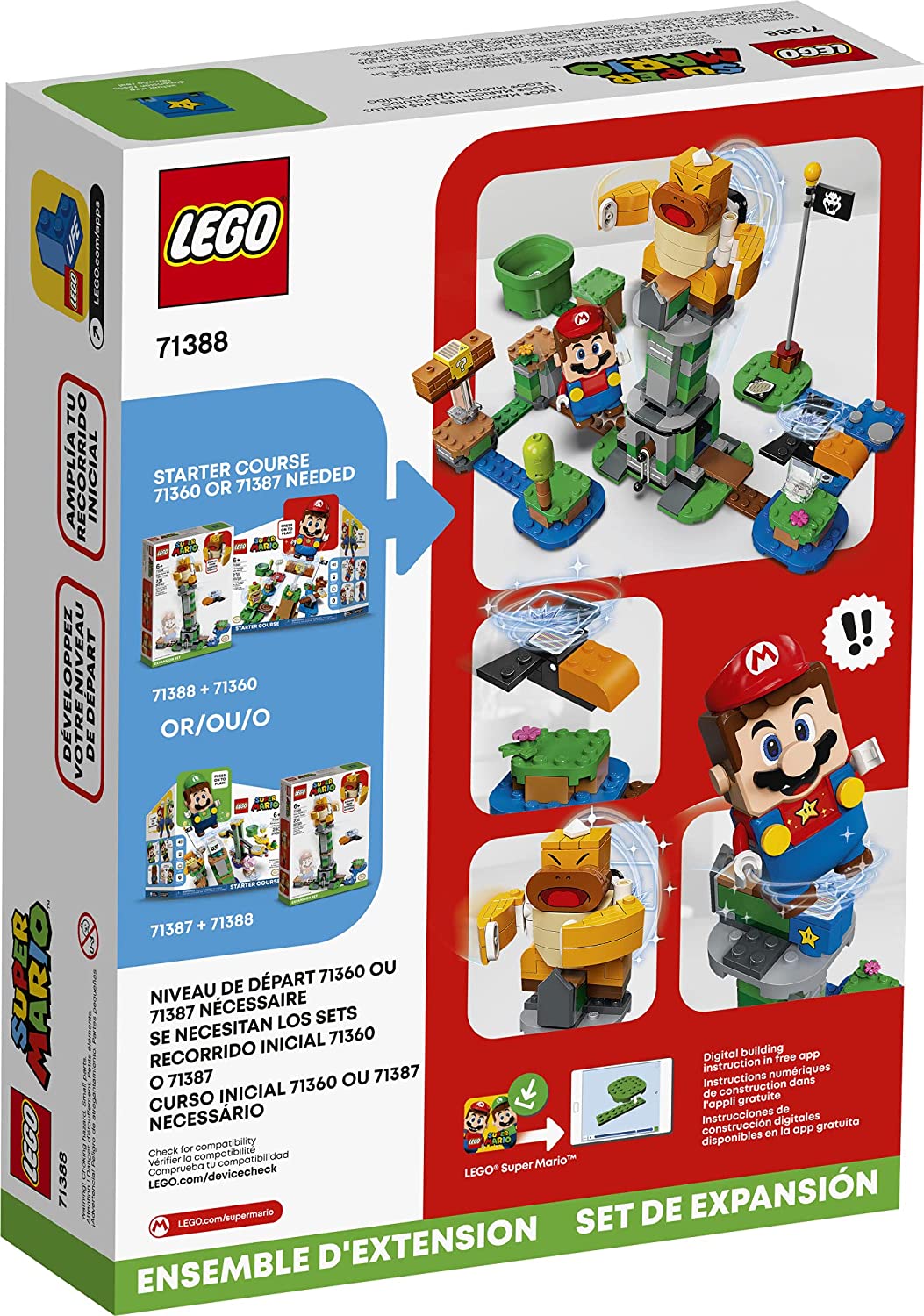 71388 Boss Sumo Bro Topple Tower Expansion Set