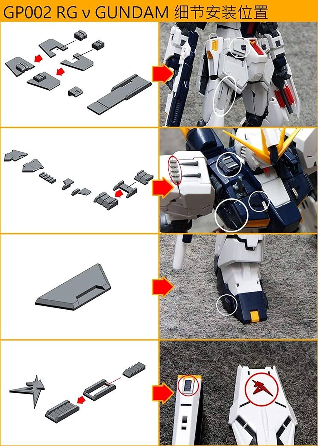 D.U.A Details Upgrade Accessories GP-002 Rg RX-93 Nu