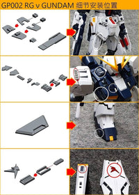 D.U.A Details Upgrade Accessories GP-002 Rg RX-93 Nu