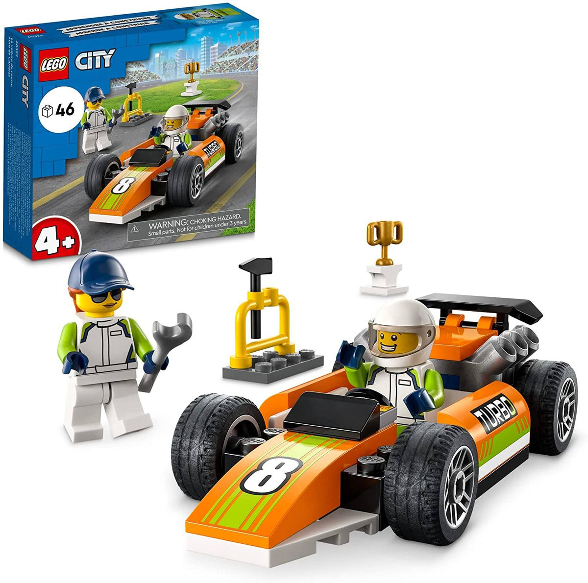 LEGO City Race Car 60322 Building Kit