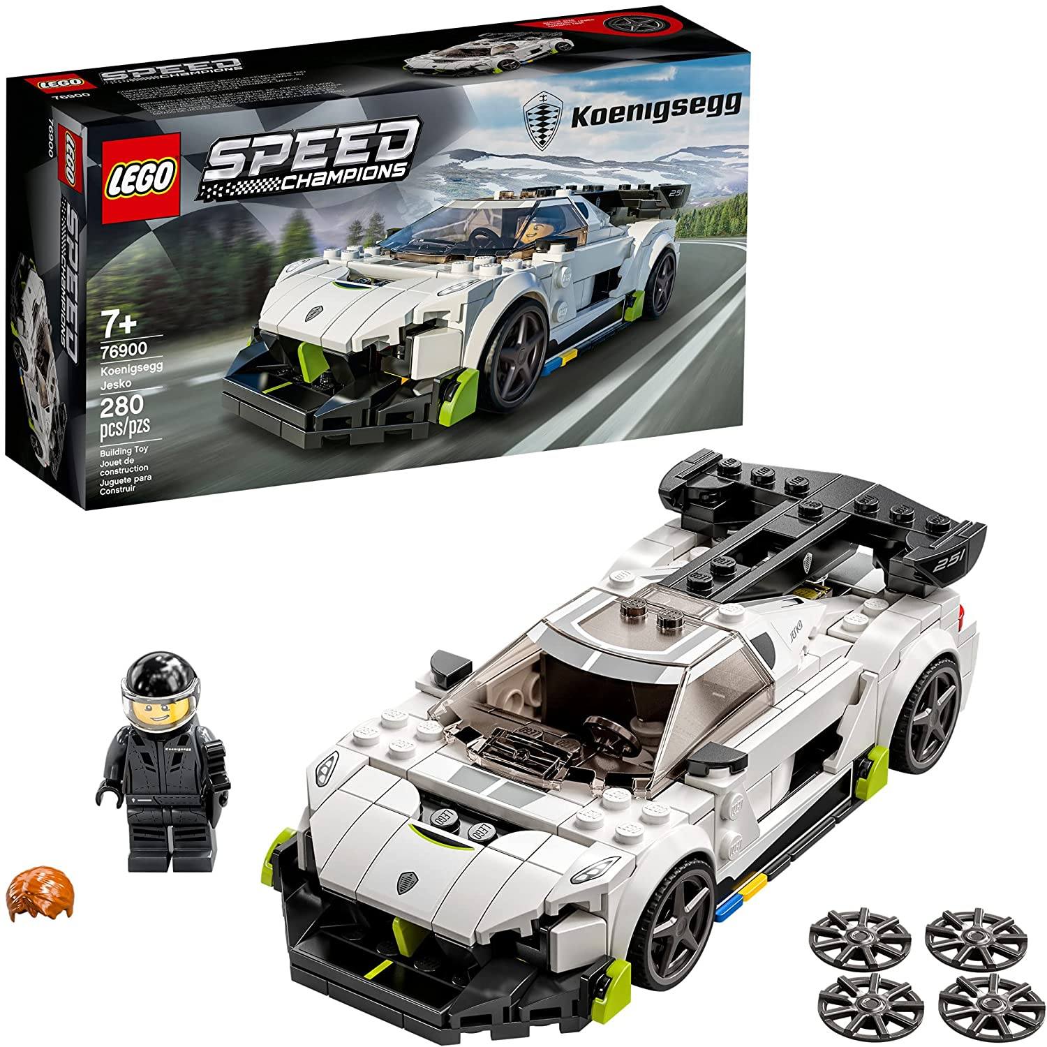 LEGO Speed Champions Koenigsegg Jesko 76900 Building Kit