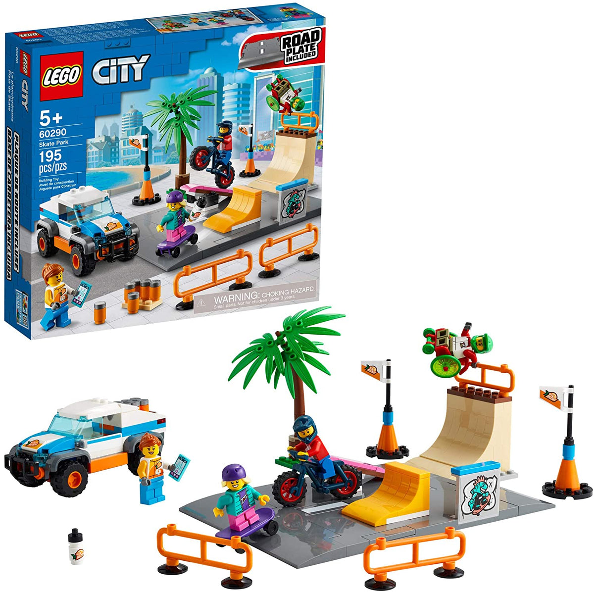 LEGO City Skate Park 60290 Building Kit