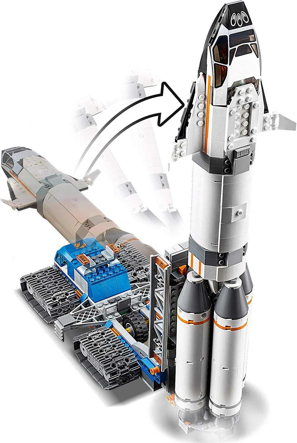 60229 Rocket Assembly & Transport Lego Set