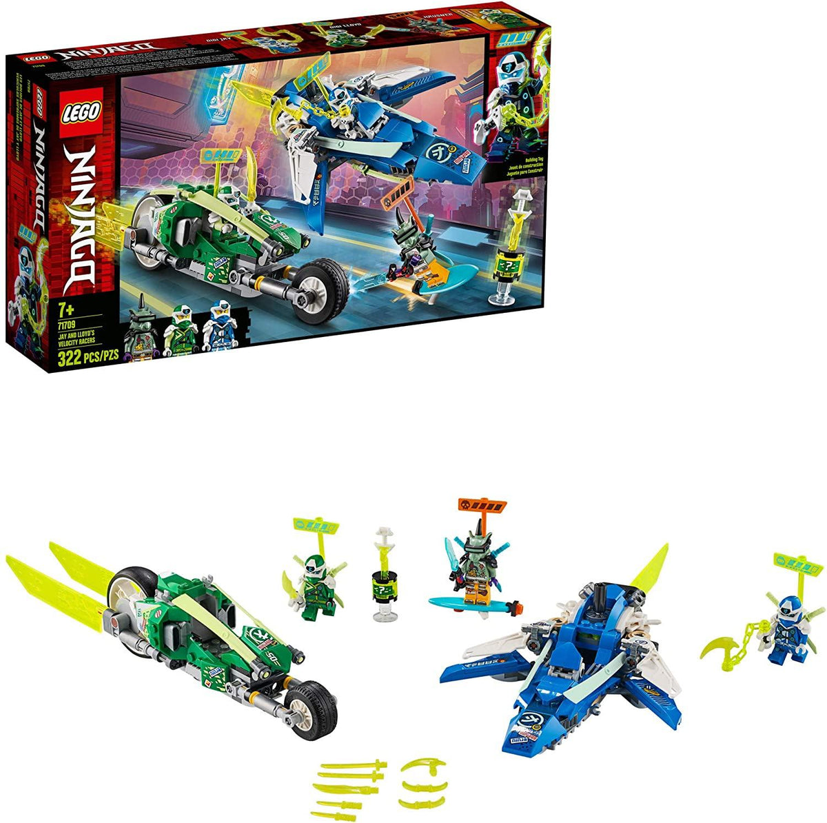71709 Jay and Lloyd's Velocity Racers