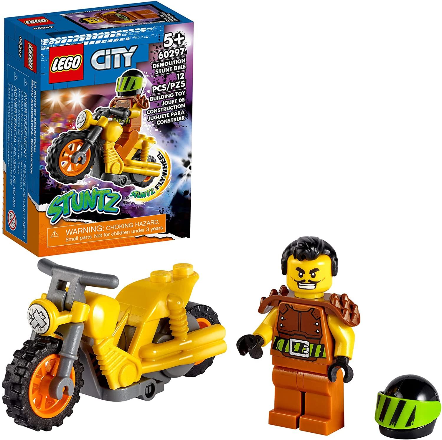 LEGO City Demolition Stunt Bike 60297 Building Kit