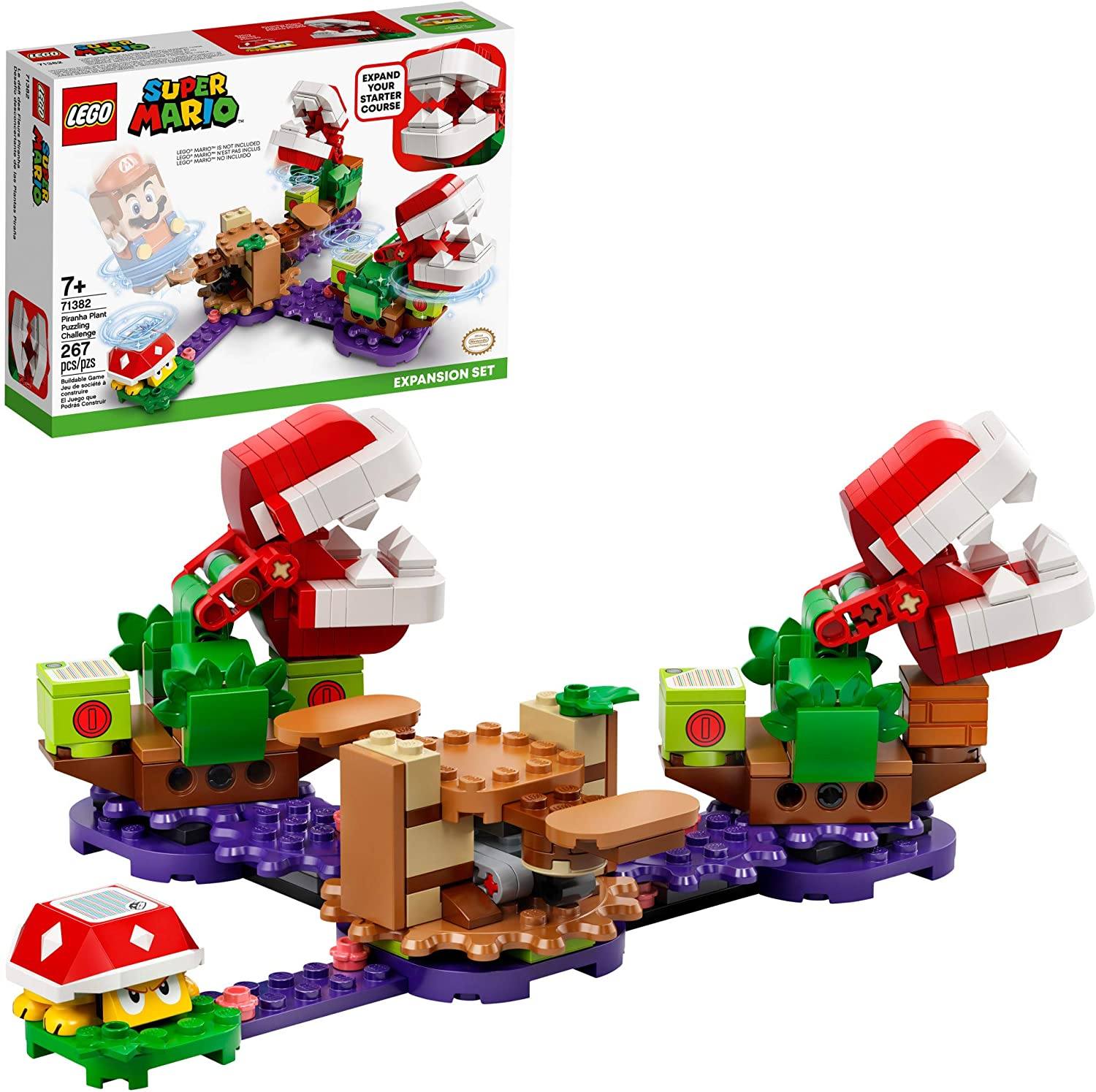 71382 Piranha Plant Puzzling Challenge Expansion Lego Set