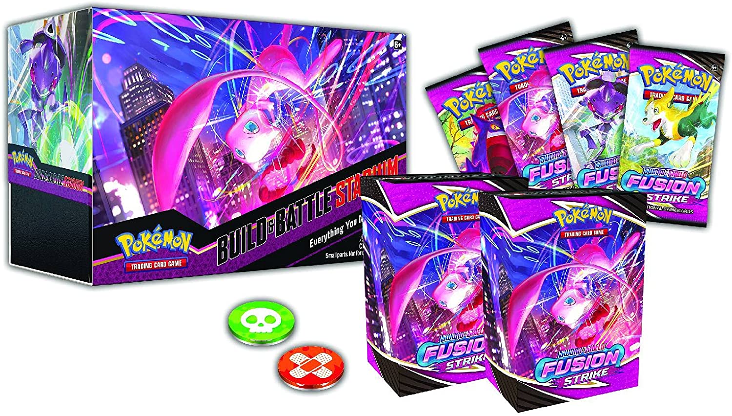 Pokémon TCG: Sword & Shield- Fusion Strike Build & Battle Stadium