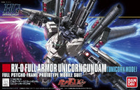 HGUC 1/144 #156 Full Armor Unicorn Gundam (Unicorn Mode