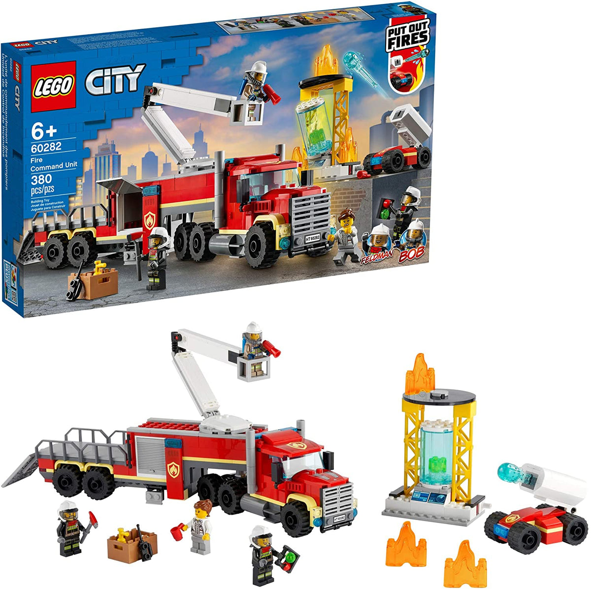 LEGO City Fire Command Unit 60282 Building Kit