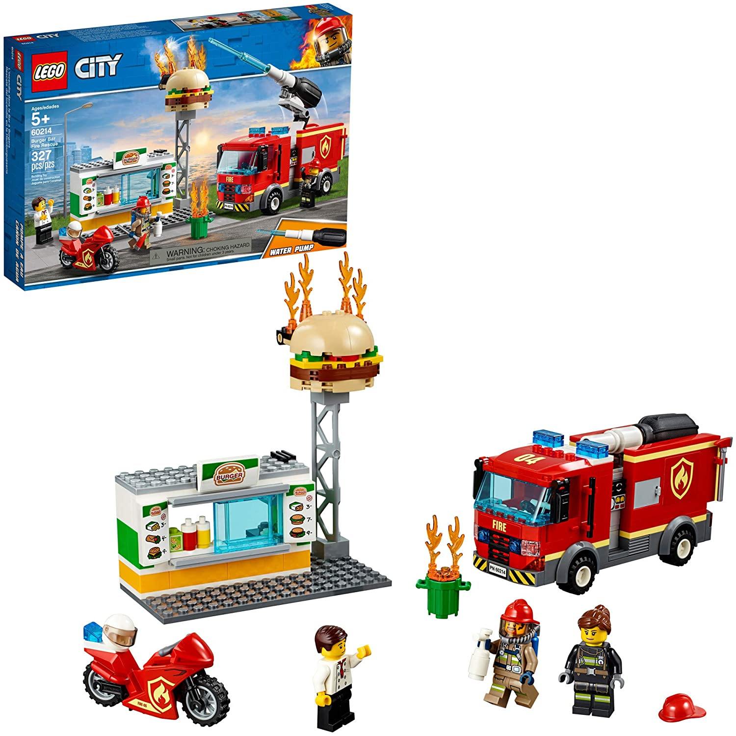 60214 Burger Bar Fire Rescue