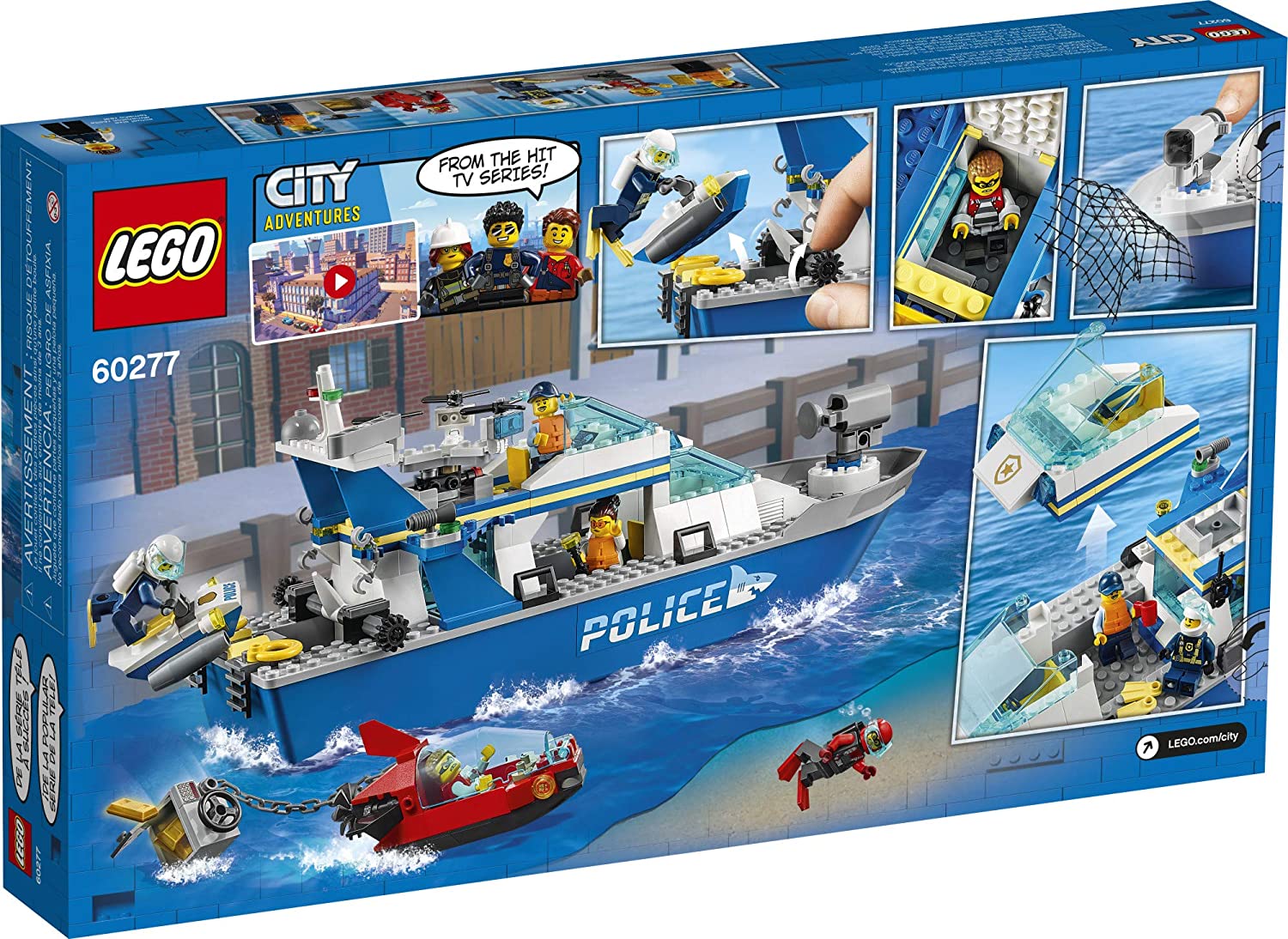60277 Police Patrol Boat