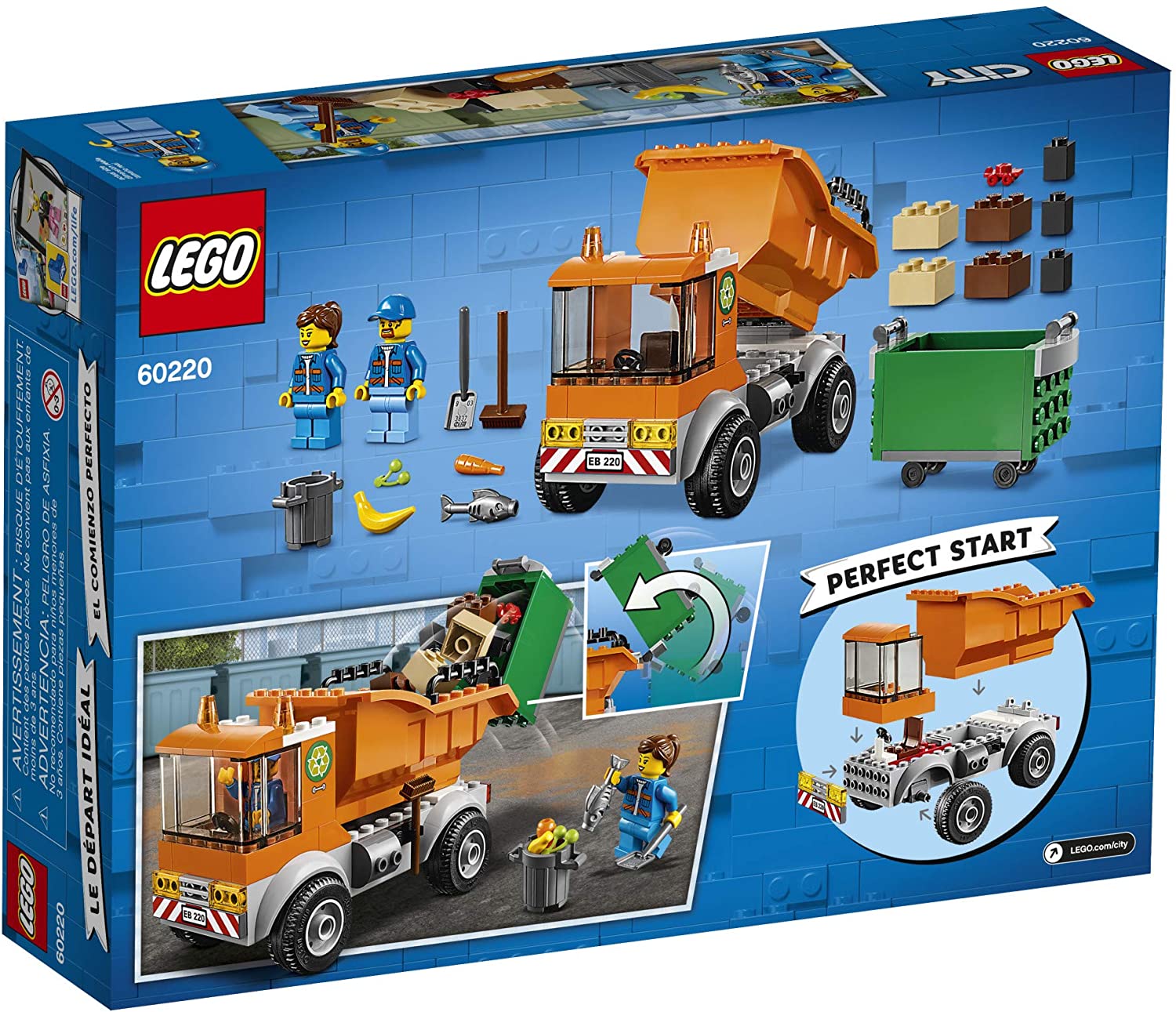 60220 Garbage Truck Lego Truck