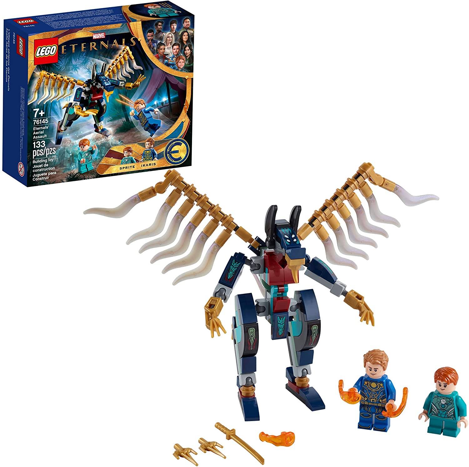 LEGO Marvel Eternals’ Aerial Assault 76145 Building Kit