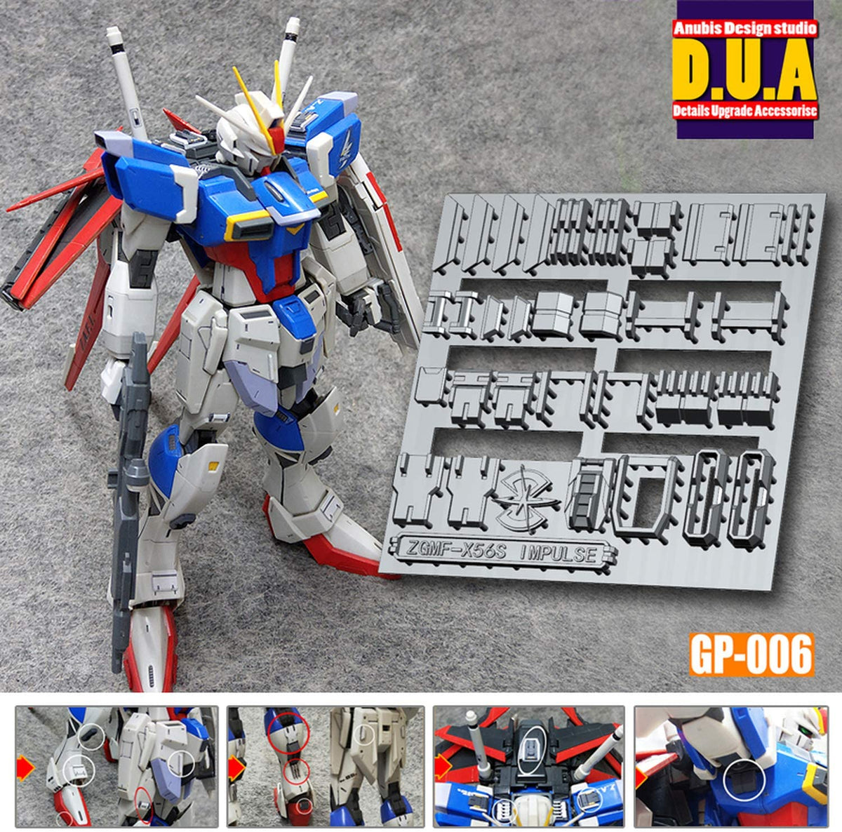 D.U.A Details Upgrade Accessories GP-006 Mg Force Impulse