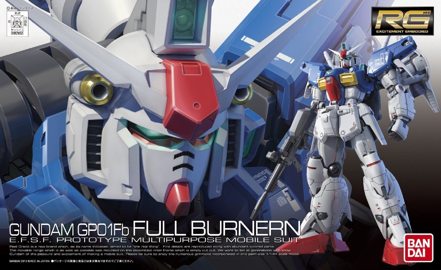 RG 1/144 #13 RX-78 GP01-Fb Gundam "Zephyranthes" Full Burnern
