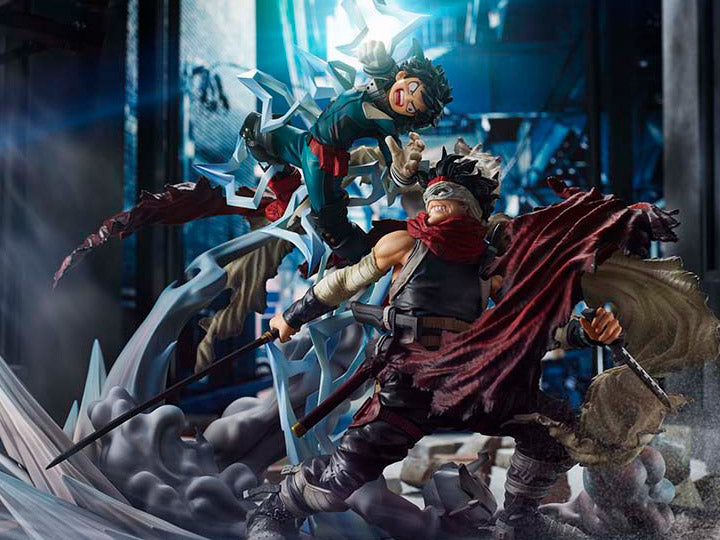My Hero Academia S-Fire Izuku Midoriya vs. Stain Super Situation Figure