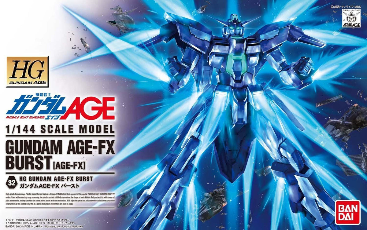 HG 1/144 #32 Gundam Age FX Burst