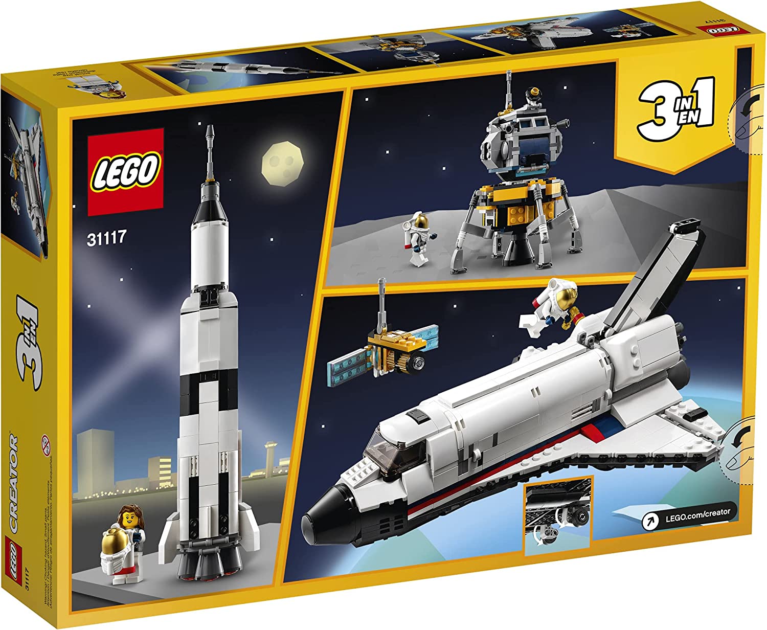 31117 Space Shuttle Adventure Lego Set