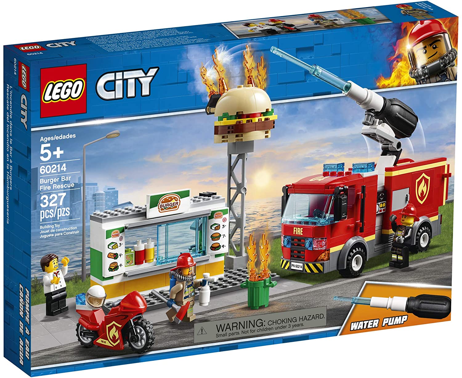 60214 Burger Bar Fire Rescue
