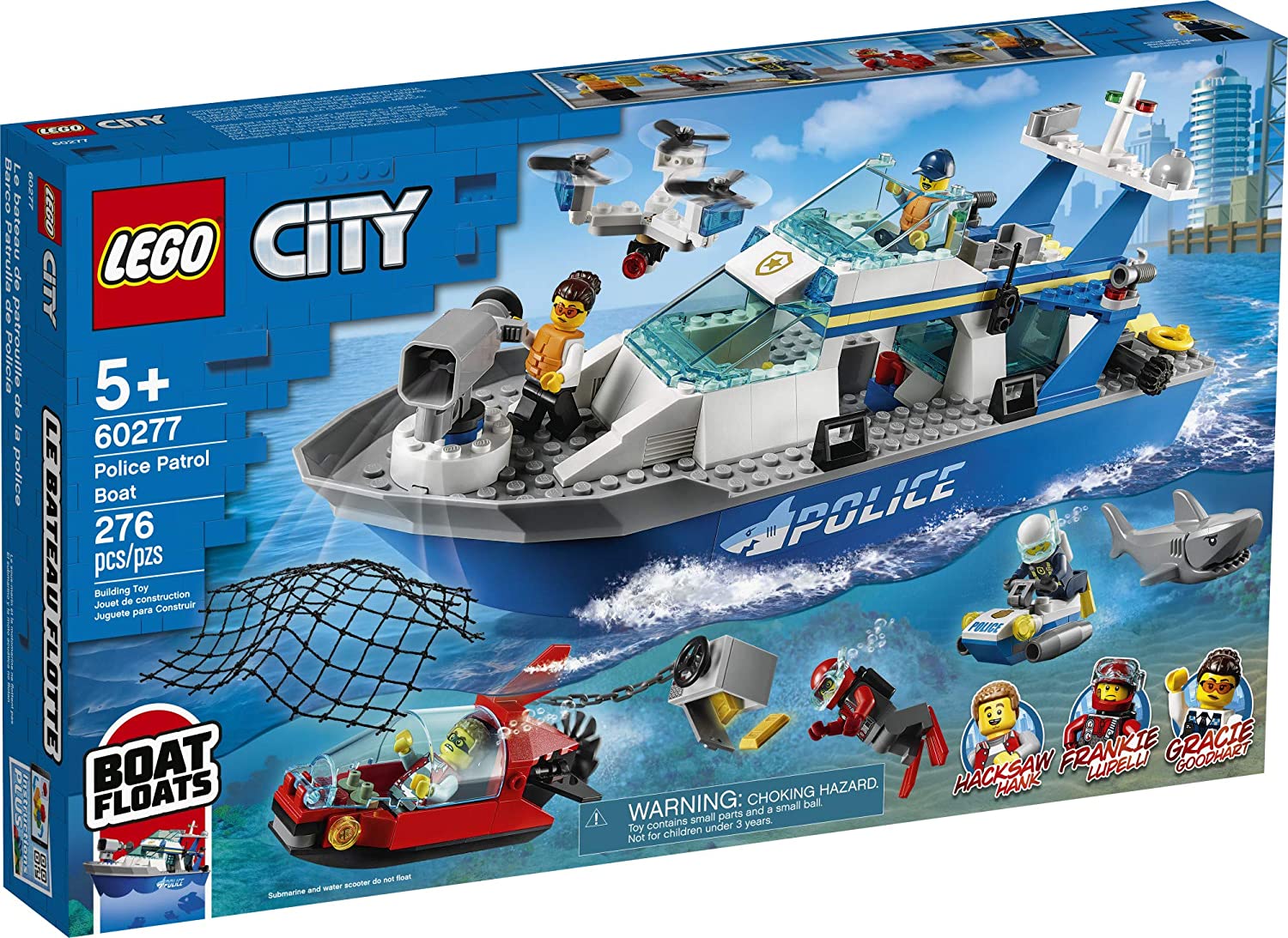60277 Police Patrol Boat