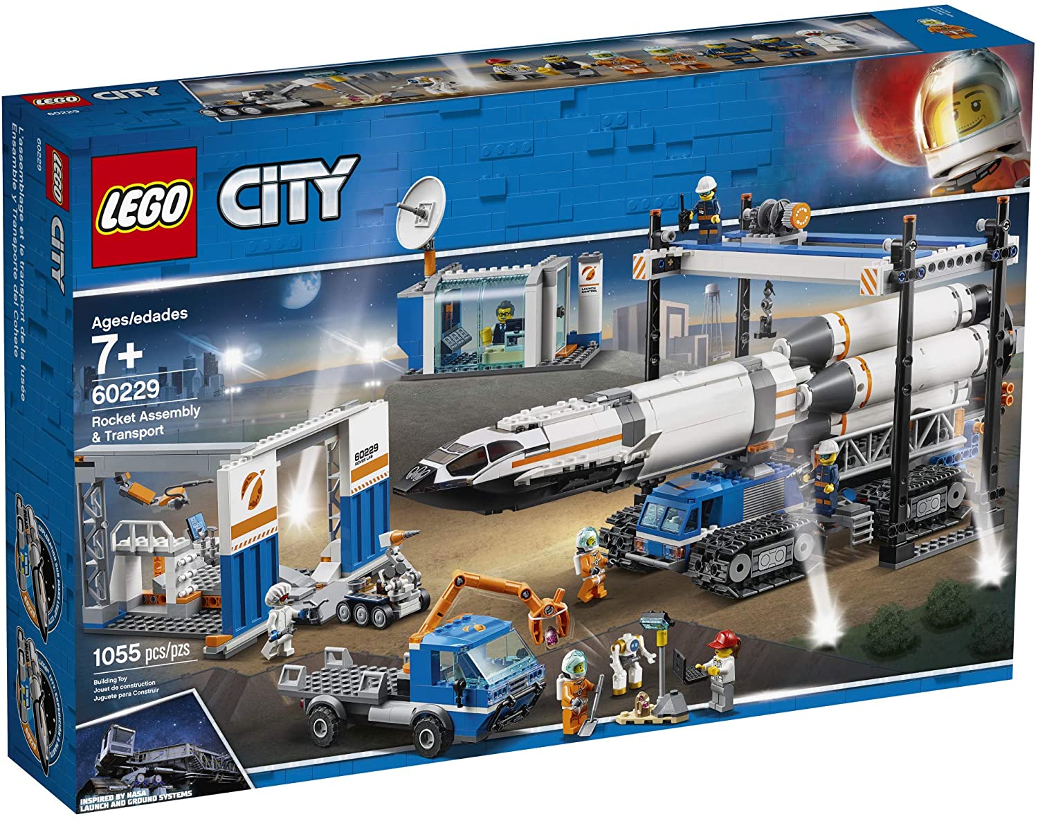 60229 Rocket Assembly & Transport Lego Set