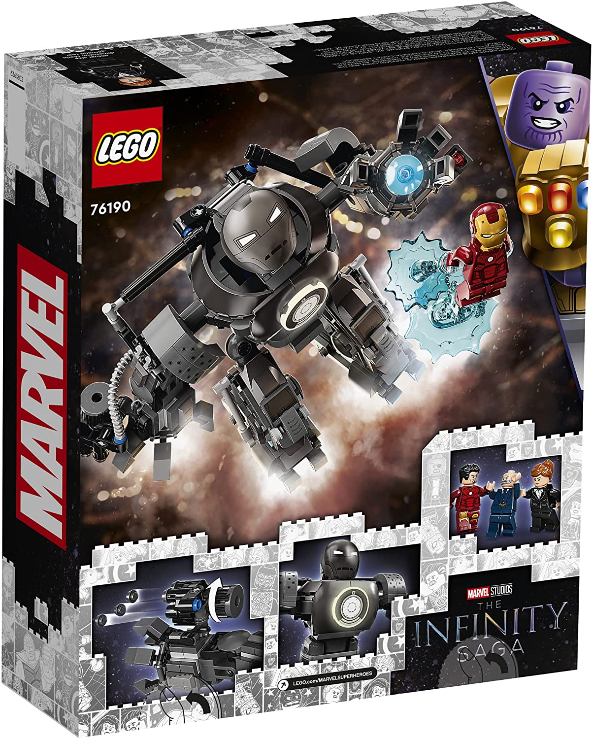 76190 Iron Man: Iron Monger Mayhem