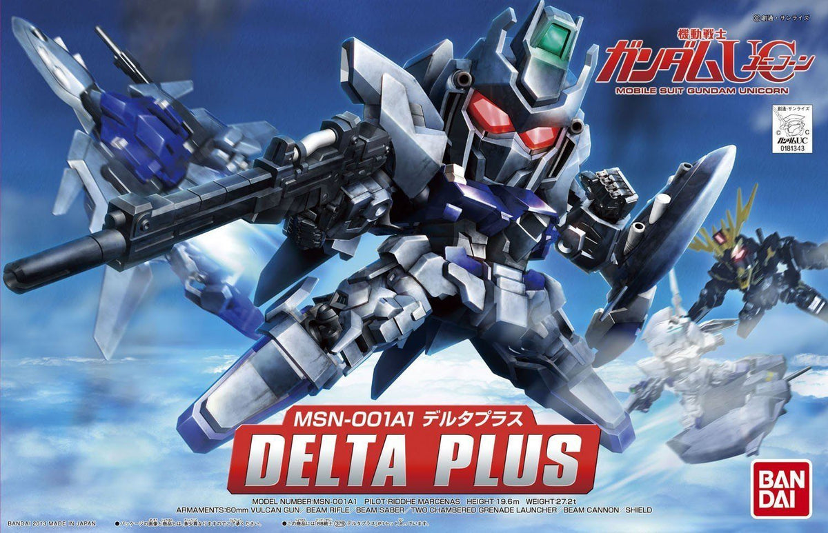 Gundam BB Senshi #379 Delta Plus Model Kit