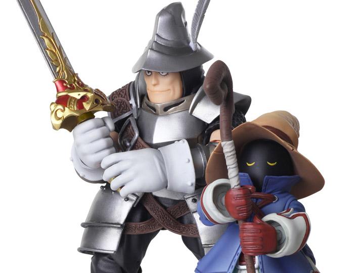 Final Fantasy IX Bring Arts Vivi Ornitier & Adelbert Steiner Two-Pack