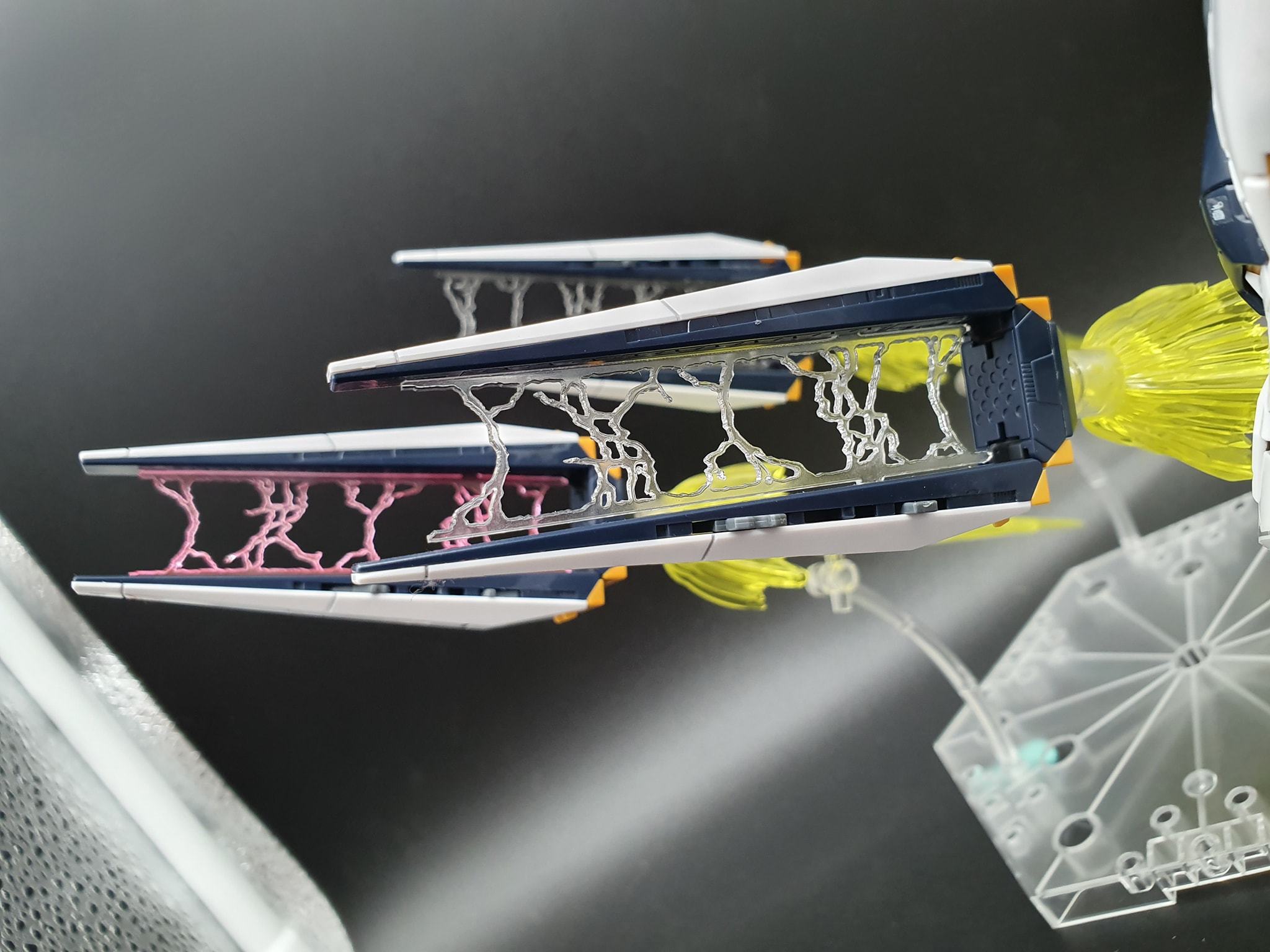 Pla+ X Ebasenet MG 1/100 Nu Funnel Effect Parts 001