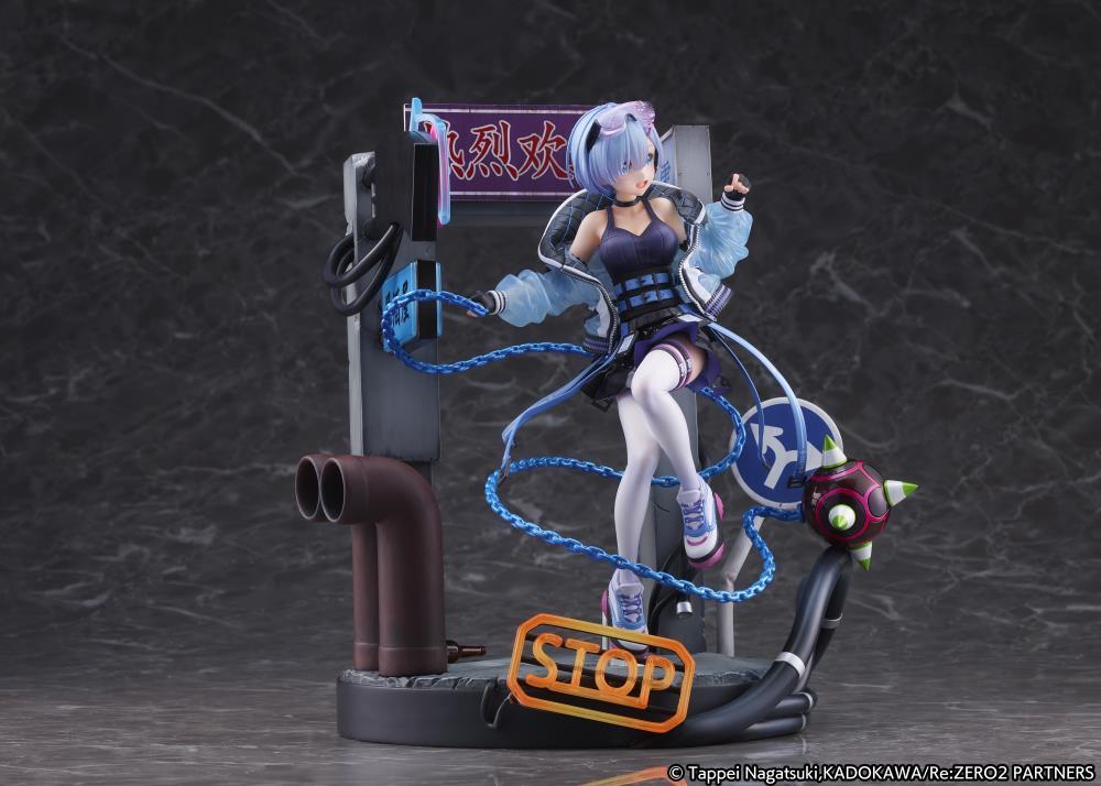 Re Zero Starting Life in Another World Rem (Neon City Ver.) 1/7 Scale Shibuya Scramble Figure
