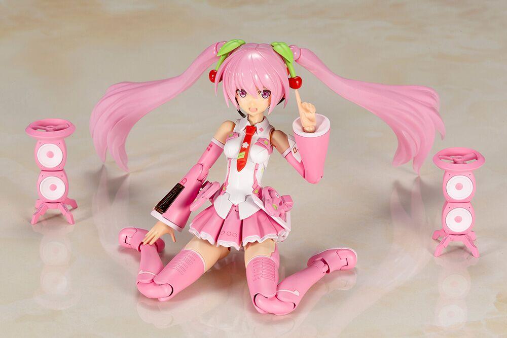 Frame Music Girl Sakura Miku Model Kit
