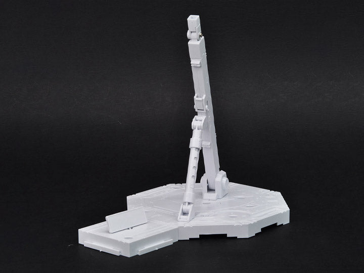 Action Base 1 Display Stand (1/100 Scale) - White - USA Gundam Store
